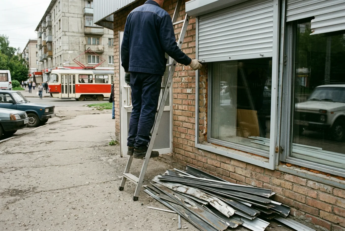 Замена рольставней в Подольске